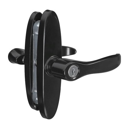 National Hardware V1332 BLK Decor Lever N349-381